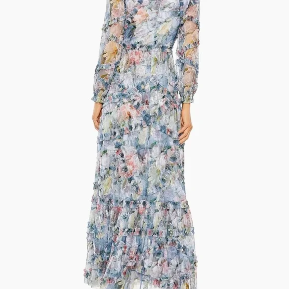 Mac Duggal

Floral Chiffon Tiered Maxi Dress - Picture 2 of 7